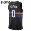 NBA Børn Trøje Denver Nuggets Christian Braun 2025-26 Nike City Edition Sort Swingman